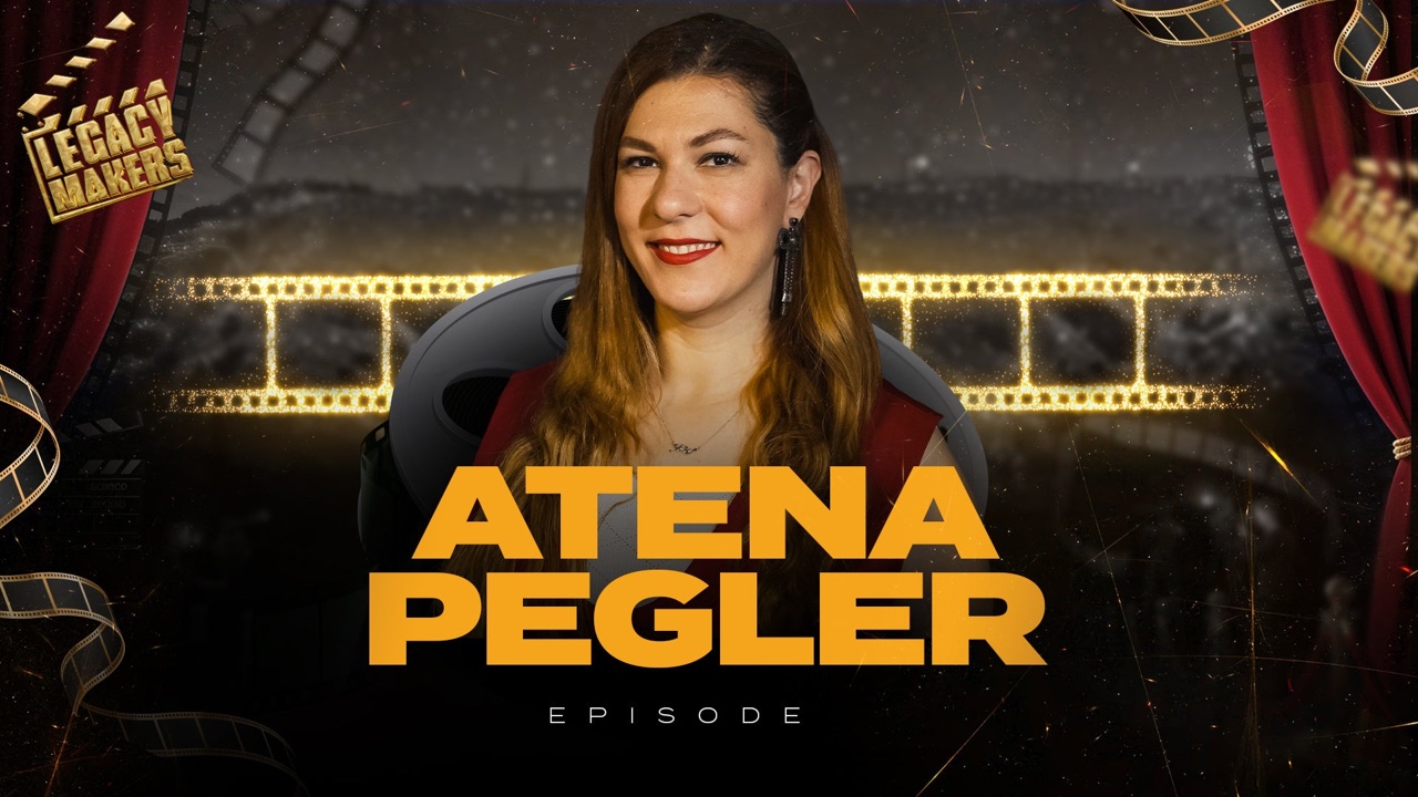 Atena Pegler on the Legacy Makers TV show.